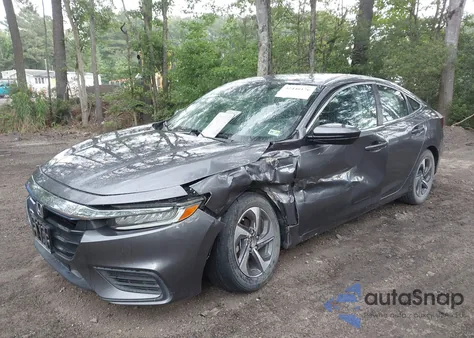 2019 Honda Insight Lx z USA, uszkodzony, nr VIN 19XZE4F11KE023636